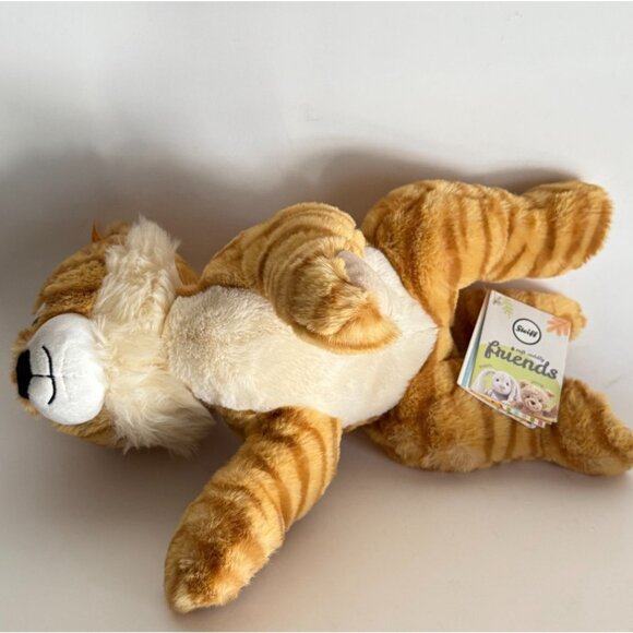 New soft Steiff 067600 Soft Cuddly Friends Toni Tiger Cub 12" floppy‎ cuddly NWT - Picture 11 of 12